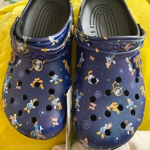 Disney’s 50th anniversary crocs. Brand new. Never worn.